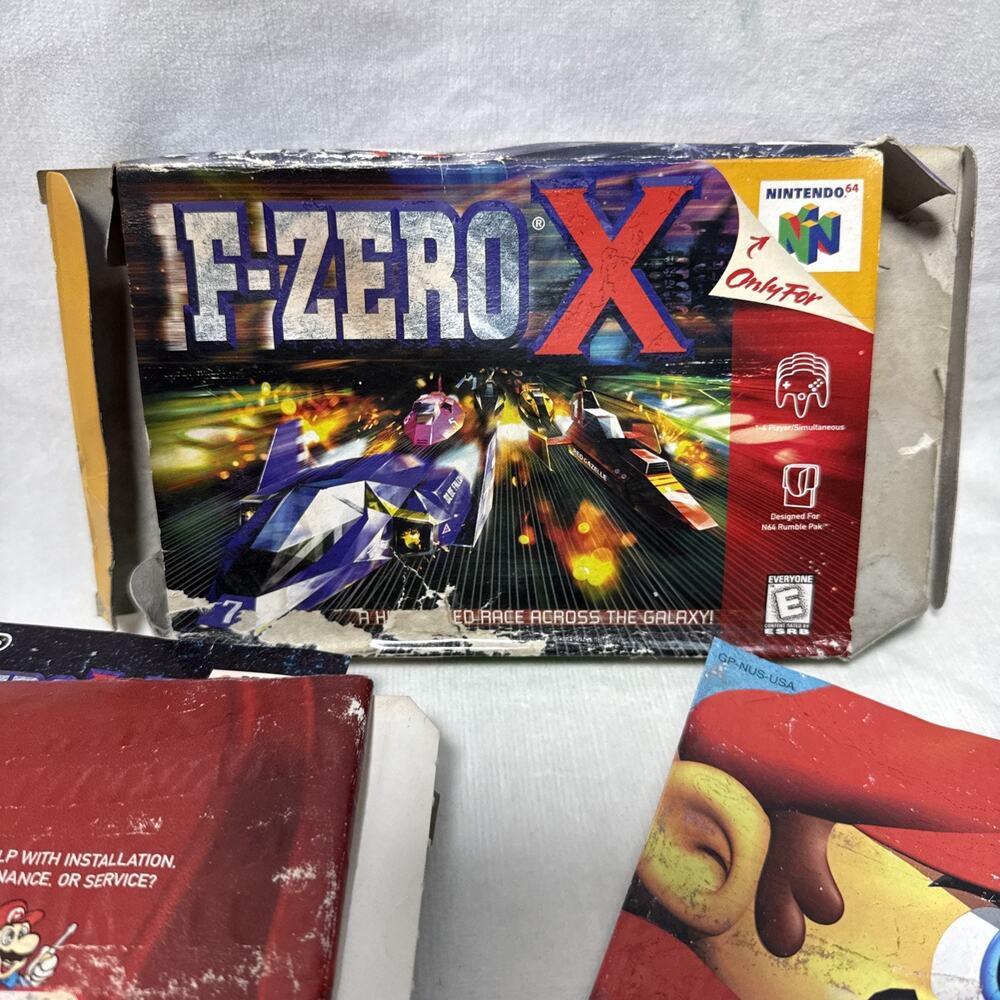 F-Zero X (Nintendo 64, 1998) CIB See Description